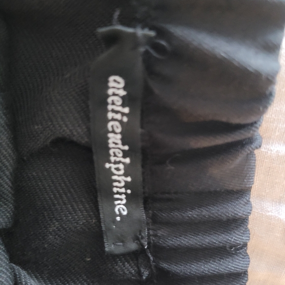 Atelier Delphine Martine Black Pants - Picture 4 of 6